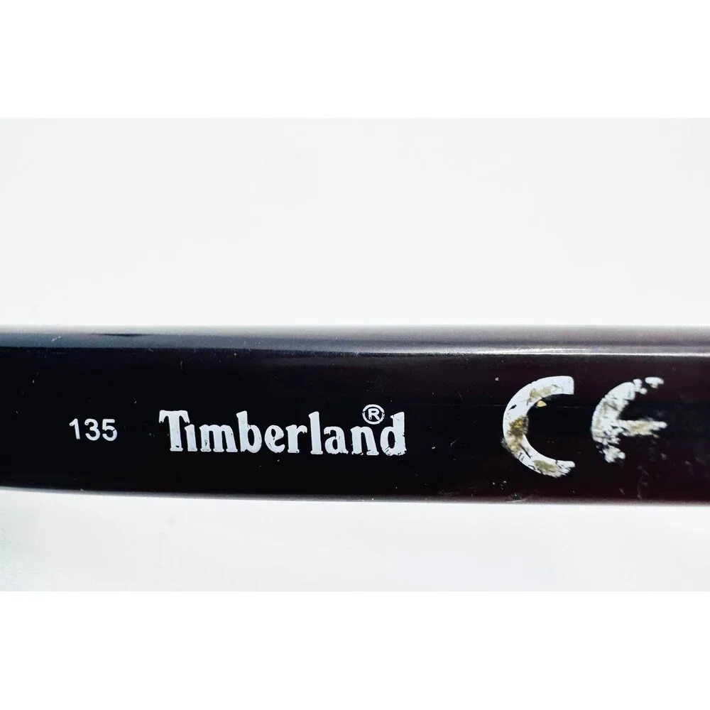 Timberland Eyeglasses Mens Black Rectangle TB1236 55-18-135